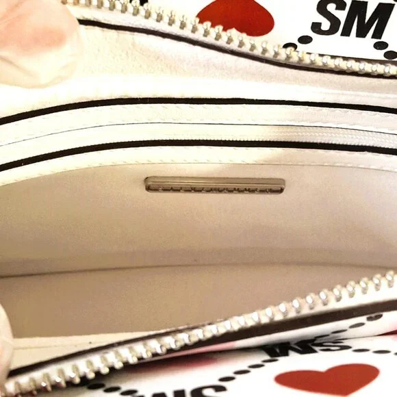 Steve Madden White/Black/Red/Pink Bevelyn DT627205 Satchel NWT - Picture 7 of 9